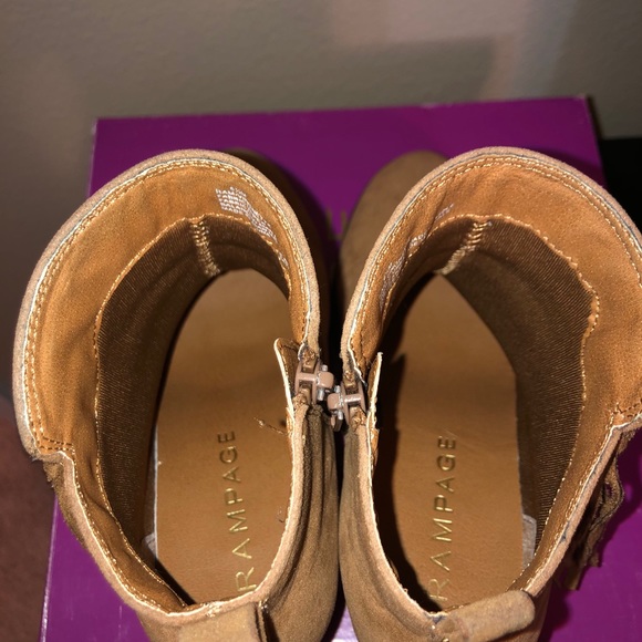 RAMPAGE WOMEN'S ANKLE BOOTS CHESTNUT 6 1/2M - Picture 6 of 7